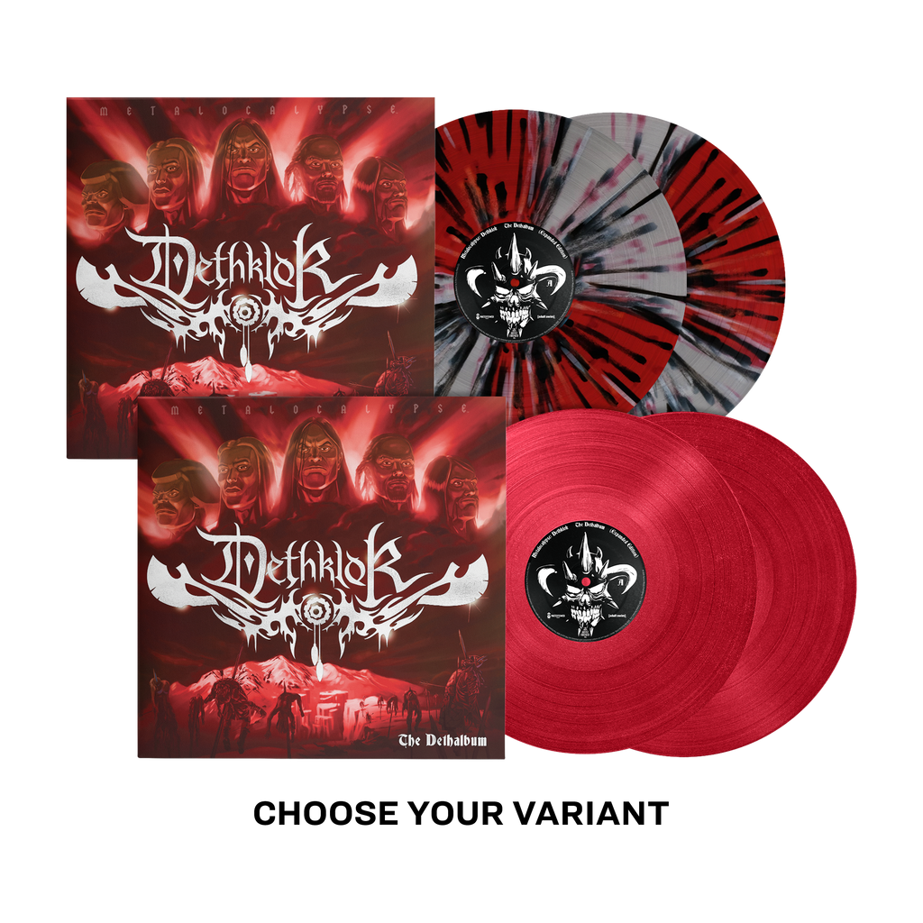 DETHKLOK 'THE DETHALBUM' 2LP - EXCLUSIVE - LTD. - VARIOUS COLOR