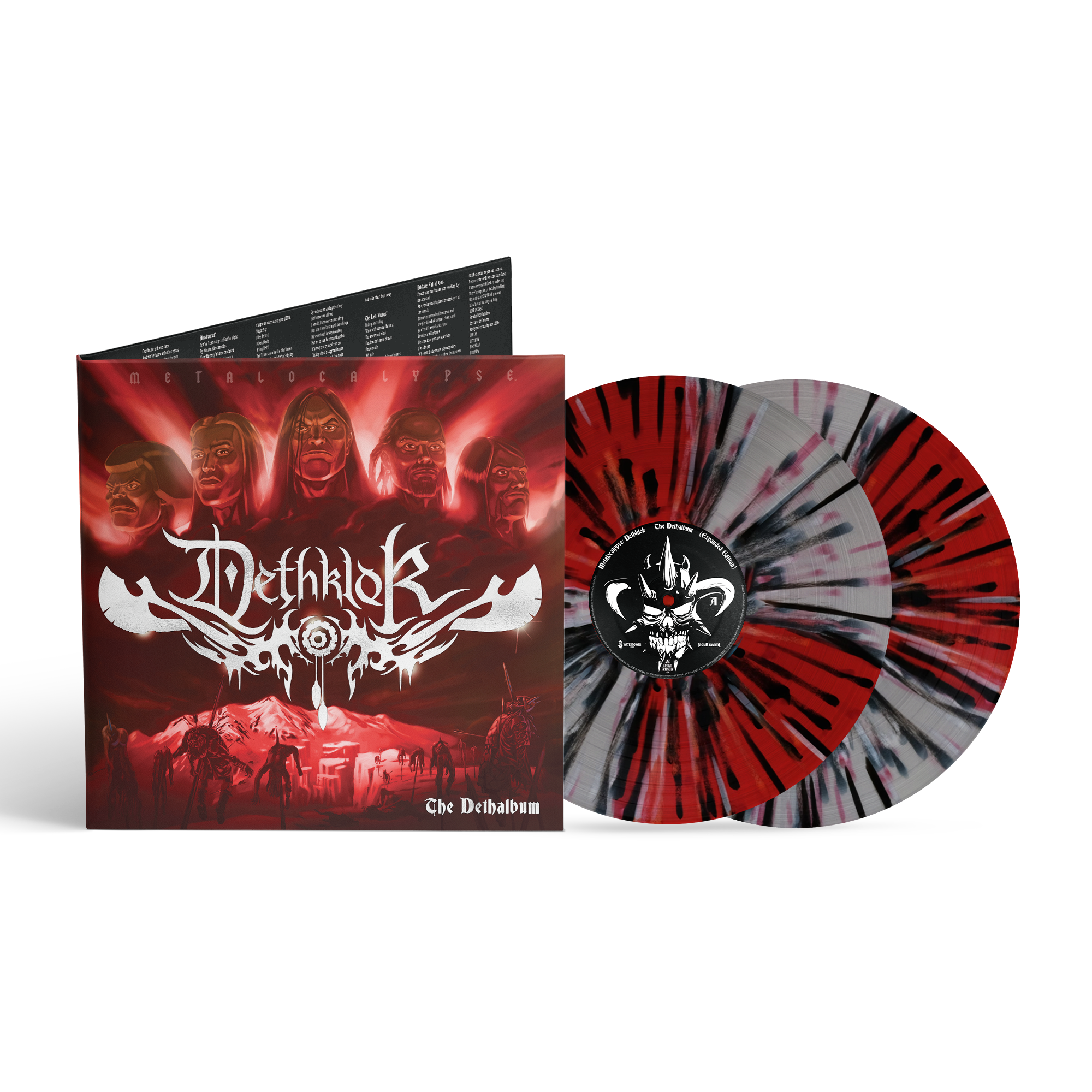 DETHKLOK ‘THE DETHALBUM’ 2LP - EXCLUSIVE - LTD. - VARIOUS COLOR