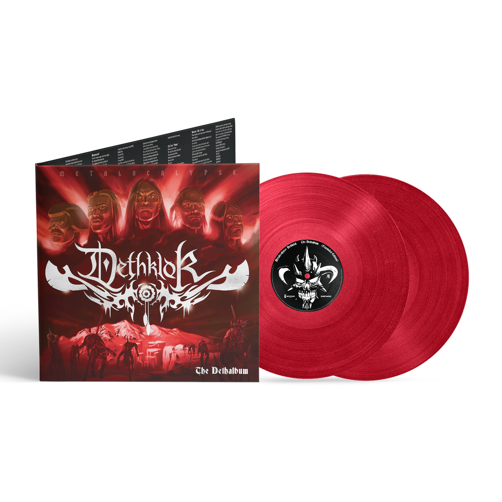 DETHKLOK 'THE DETHALBUM' 2LP - EXCLUSIVE - LTD. - VARIOUS COLOR