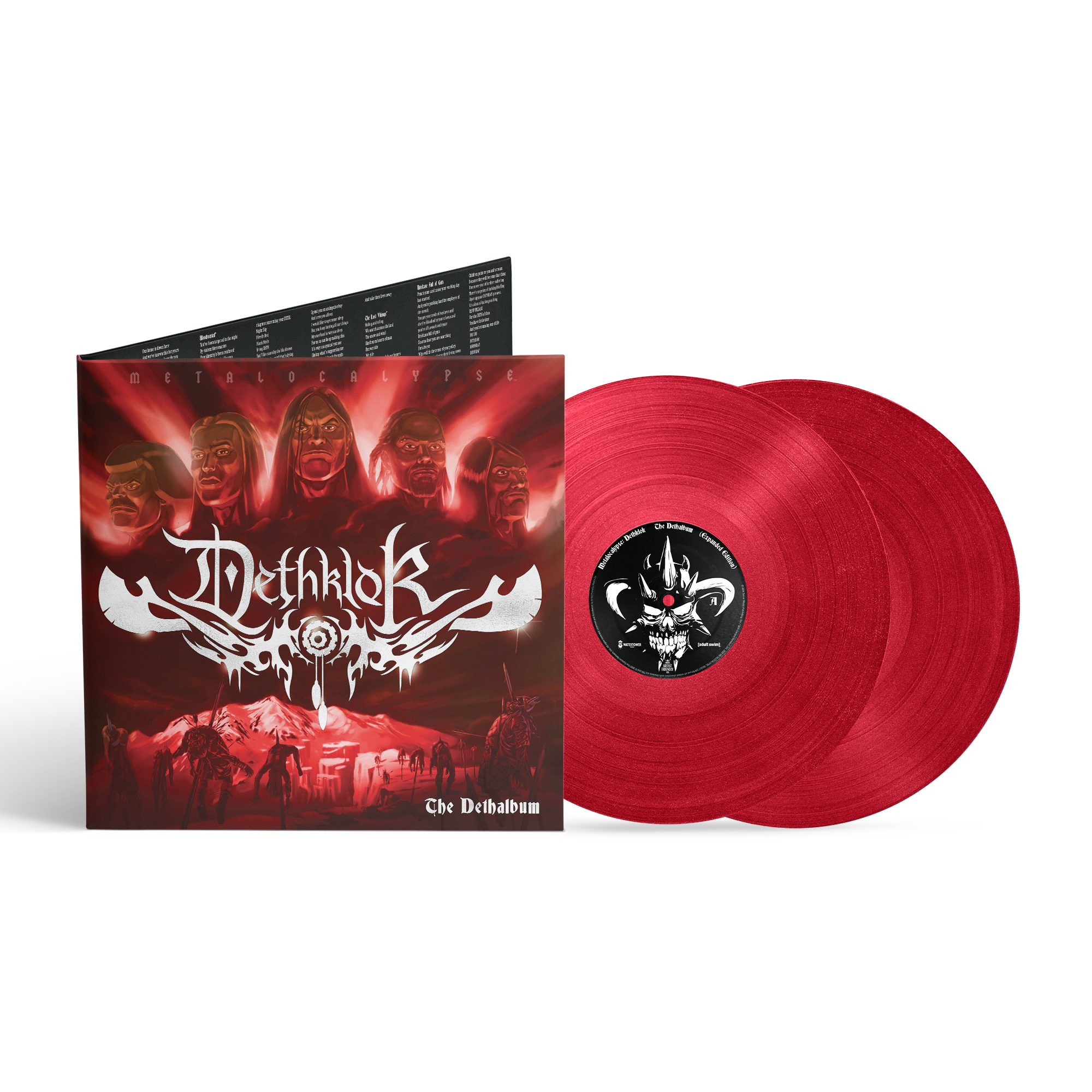 DETHKLOK ‘THE DETHALBUM’ 2LP - EXCLUSIVE - LTD. - VARIOUS COLOR