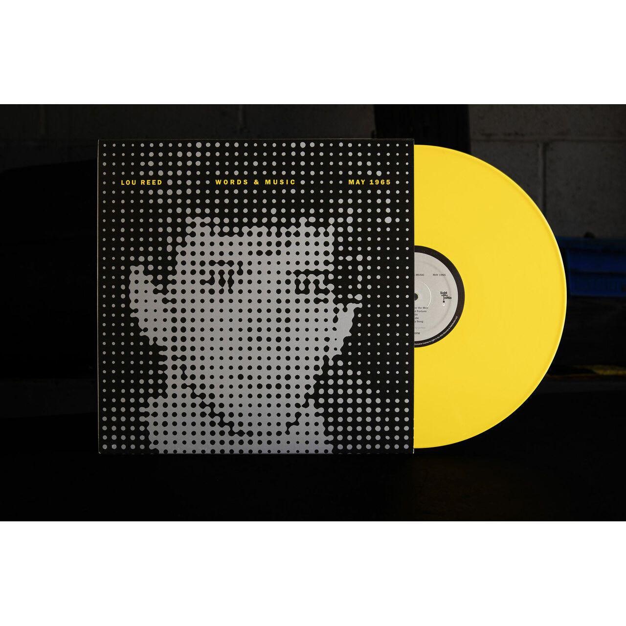 LOU REED 'WORDS & MUSIC, MAY 1965' LP - YELLOW