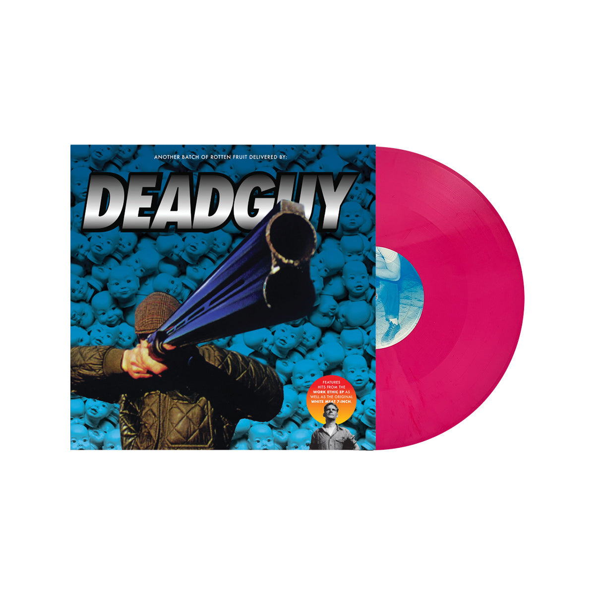 DEADGUY ‘WORK ETHIC’ LP - EXCLUSIVE - LTD. 200 - OPAQUE PINK
