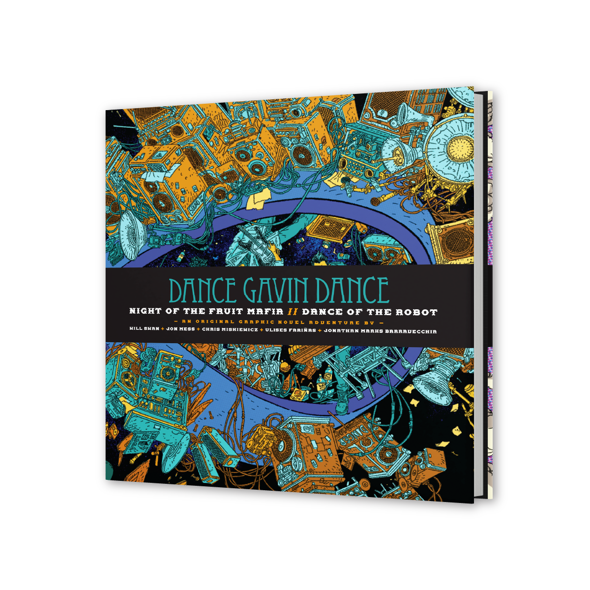 DANCE GAVIN DANCE: NIGHT OF THE FRUIT MAFIA//DANCE OF THE ROBOT GRAPHIC NOVEL - STANDARD EDITION