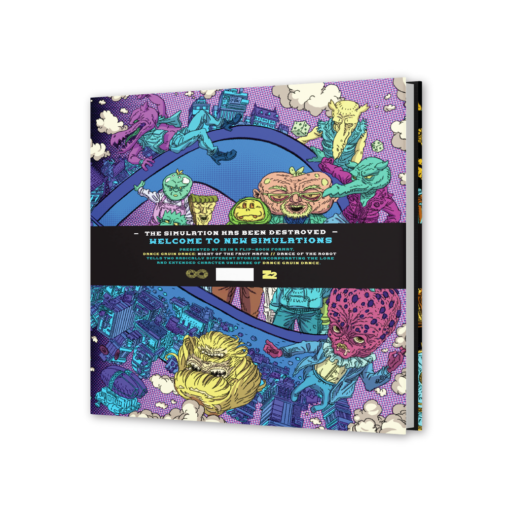 DANCE GAVIN DANCE: NIGHT OF THE FRUIT MAFIA//DANCE OF THE ROBOT GRAPHIC NOVEL - STANDARD EDITION