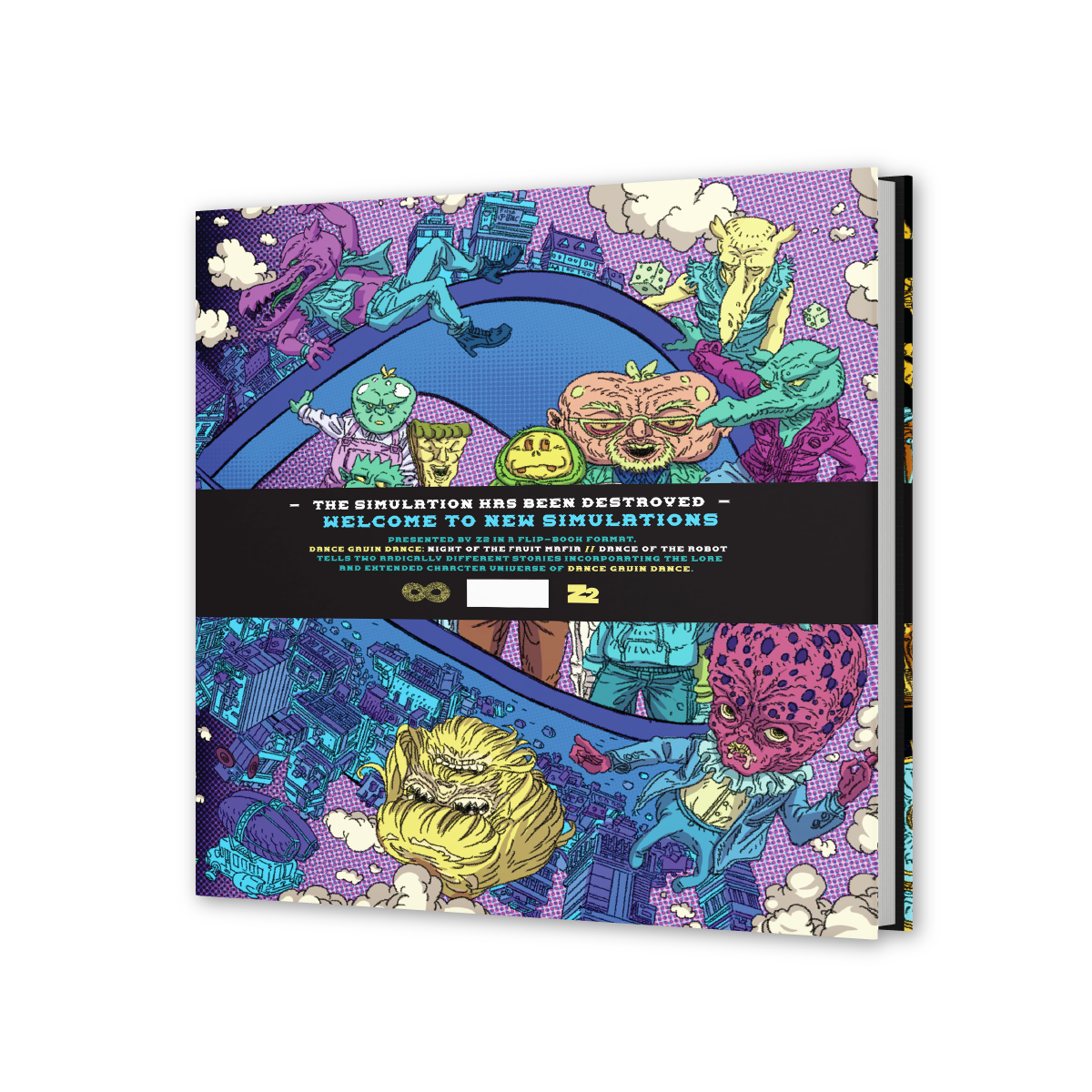 DANCE GAVIN DANCE: NIGHT OF THE FRUIT MAFIA//DANCE OF THE ROBOT GRAPHIC NOVEL - STANDARD EDITION