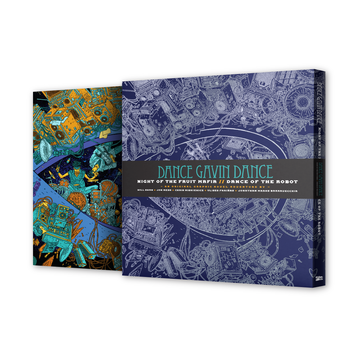 DANCE GAVIN DANCE: NIGHT OF THE FRUIT MAFIA//DANCE OF THE ROBOT GRAPHIC NOVEL - DELUXE VINYL EDITION