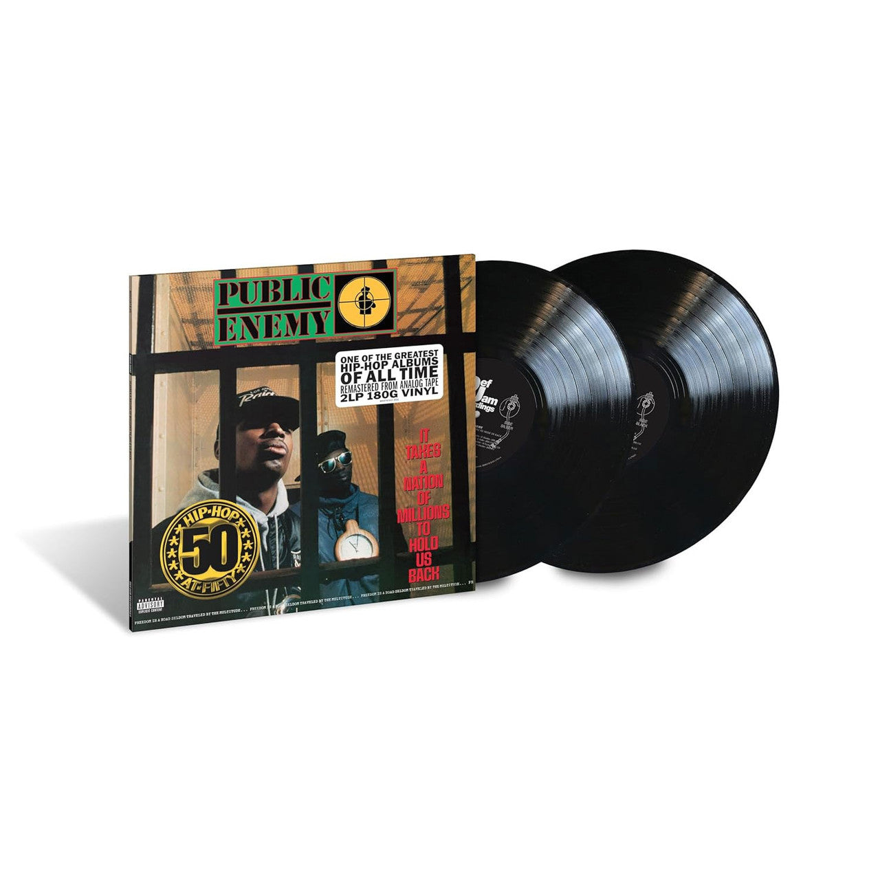 PUBLIC ENEMY 'IT TAKES A NATION OF MILLIONS TO HOLD US BACK' 35TH ANNIVERSARY EDITION 2LP