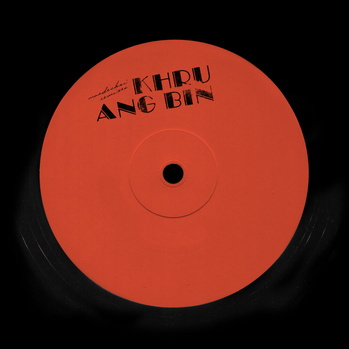 KHRUANGBIN 'ORANGE LABEL' 12" SINGLE