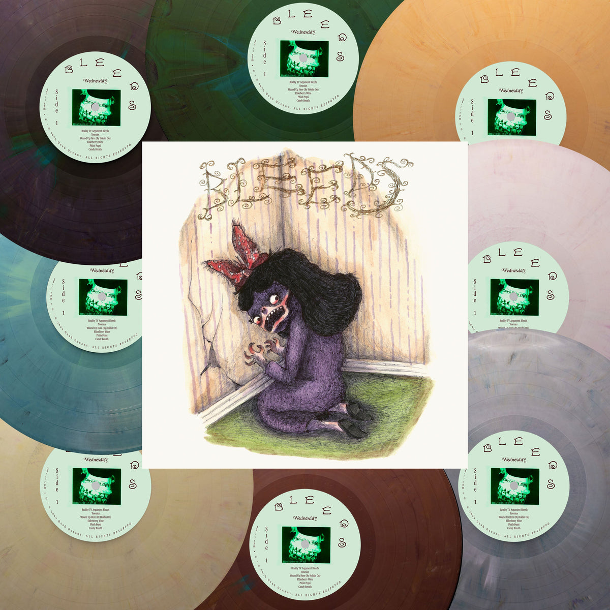 WEDNESDAY 'BLEEDS' LP - ECO MIX
