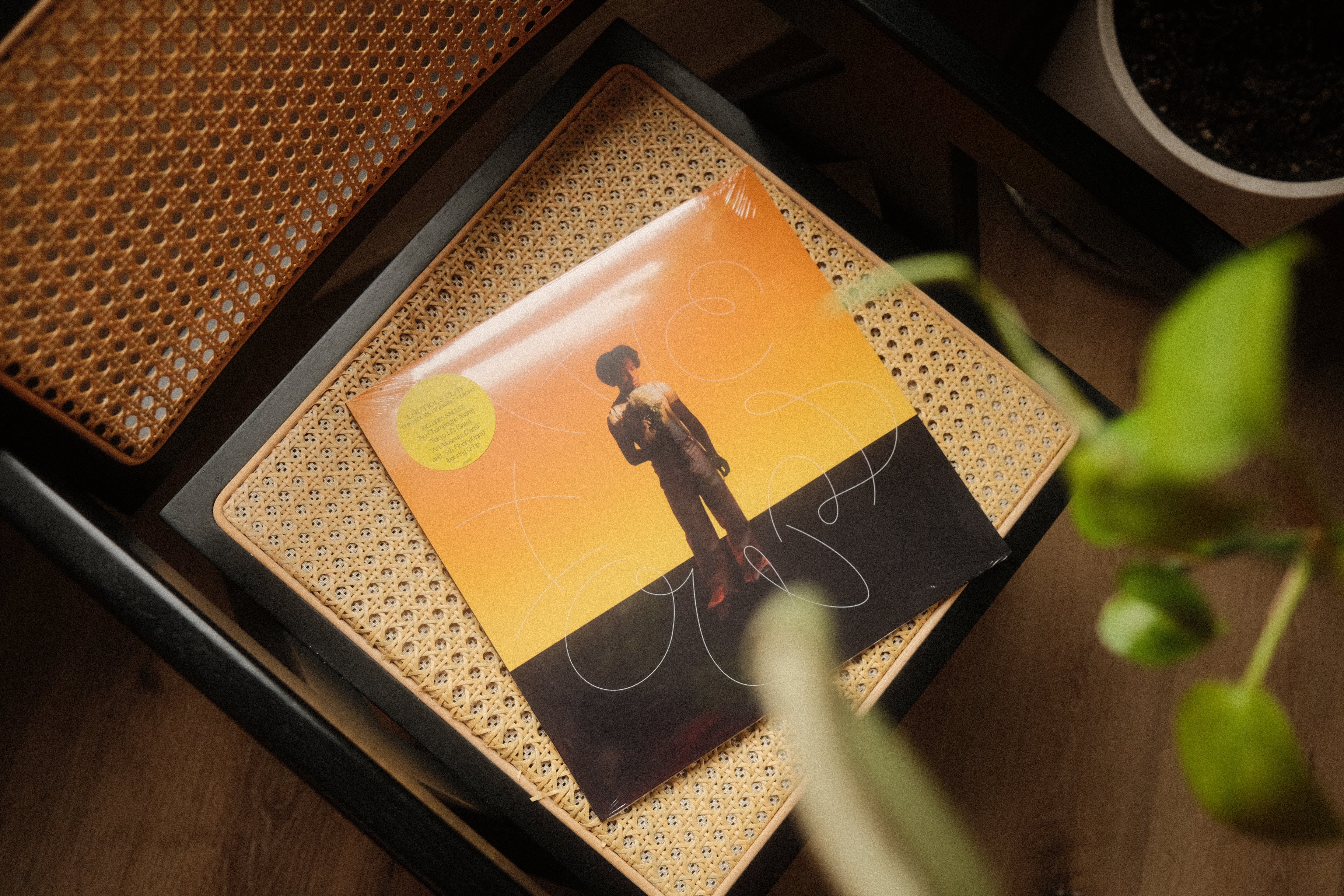 CAUTIOUS CLAY 'THE HOURS: MORNING + NIGHT' LP (SIGNED Golden Pearl Vinyl)
