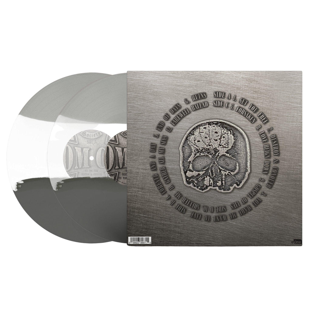 BLACK LABEL SOCIETY 'DOOM CREW INC' 2LP (Tri-Color Stripe Vinyl)