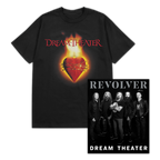 DREAM THEATER X REVOLVER BUNDLE ' WINTER 2024 ISSUE & T-SHIRT - EXCLUSIVE - LTD.