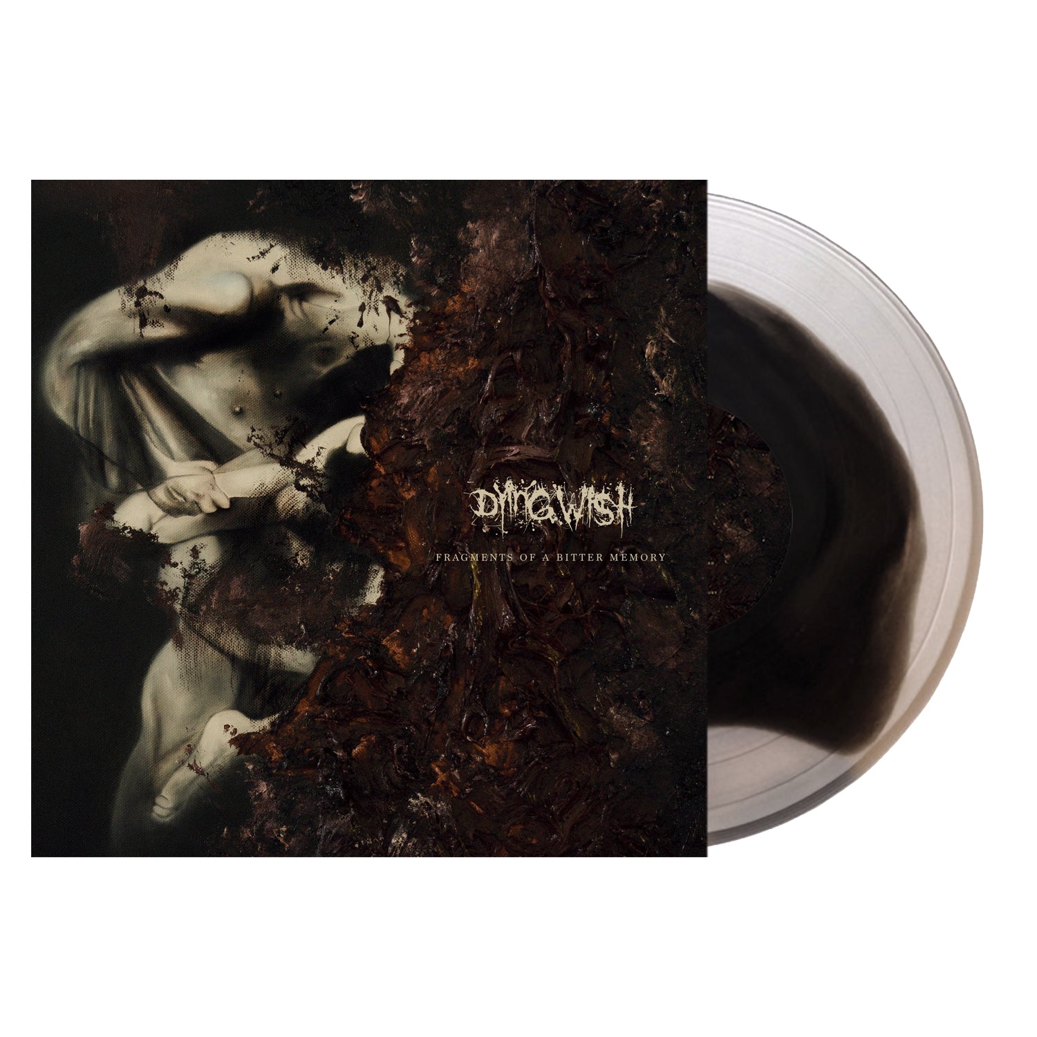 DYING WISH ‘FRAGMENTS OF A BITTER MEMORY’ LP - EXCLUSIVE - LTD. 250 - CLEAR/BLACK