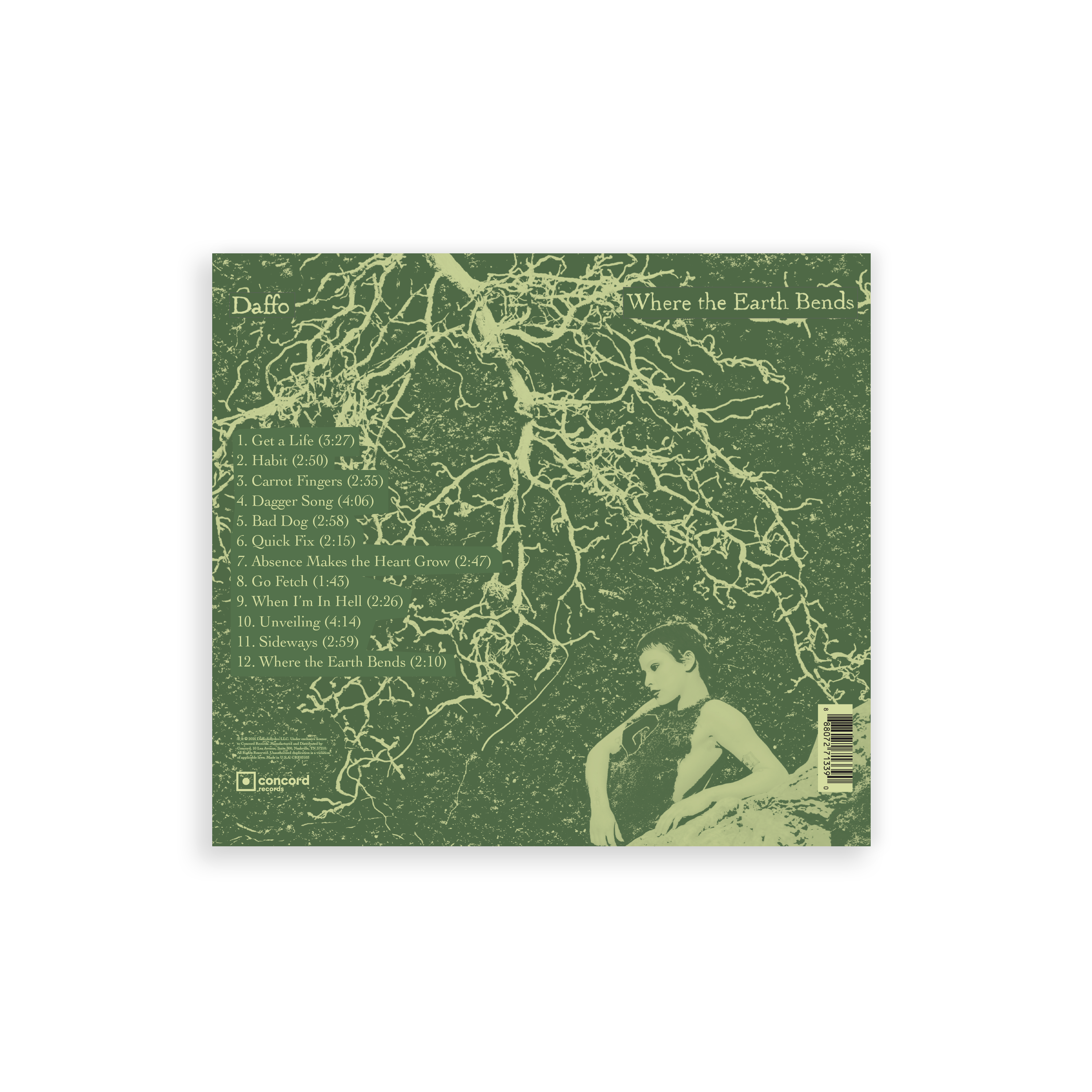 DAFFO 'WHERE THE EARTH BENDS' CD