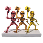 GRATEFUL DEAD SKELETON PINK, ORANGE, YELLOW