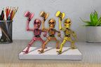 GRATEFUL DEAD SKELETON PINK, ORANGE, YELLOW