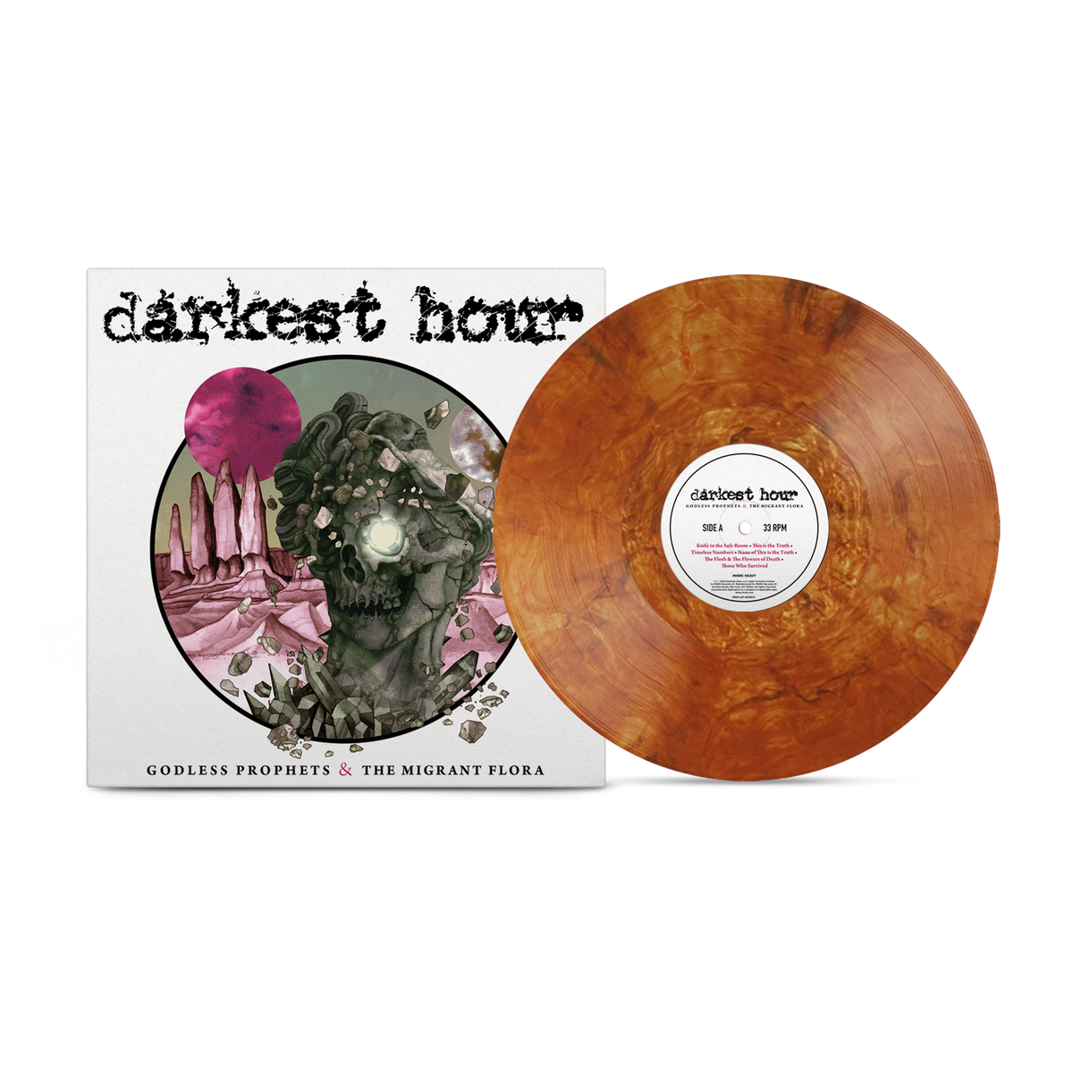 DARKEST HOUR 'GODLESS PROPHETS & THE MIGRANT FLORA' LP (Copper Nugget Vinyl)