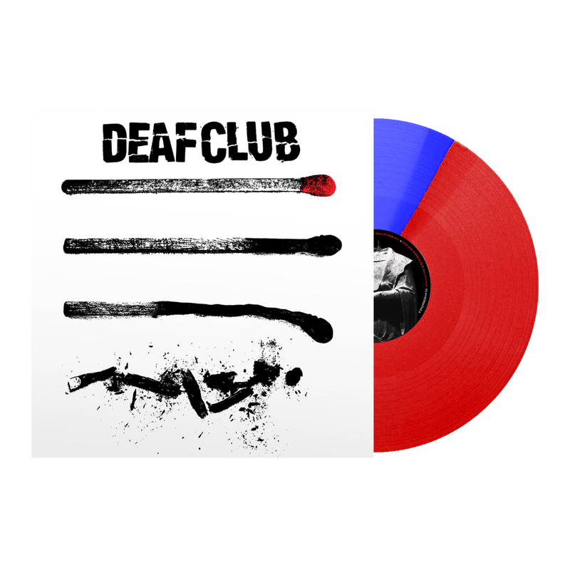 DEAF CLUB 'PRODUCTIVE DISRUPTION' LP - BLUE/RED