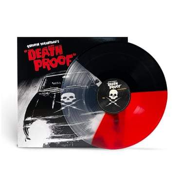 QUENTIN TARANTINO'S DEATH PROOF SOUNDTRACK LP - RED/CLEAR/BLACK