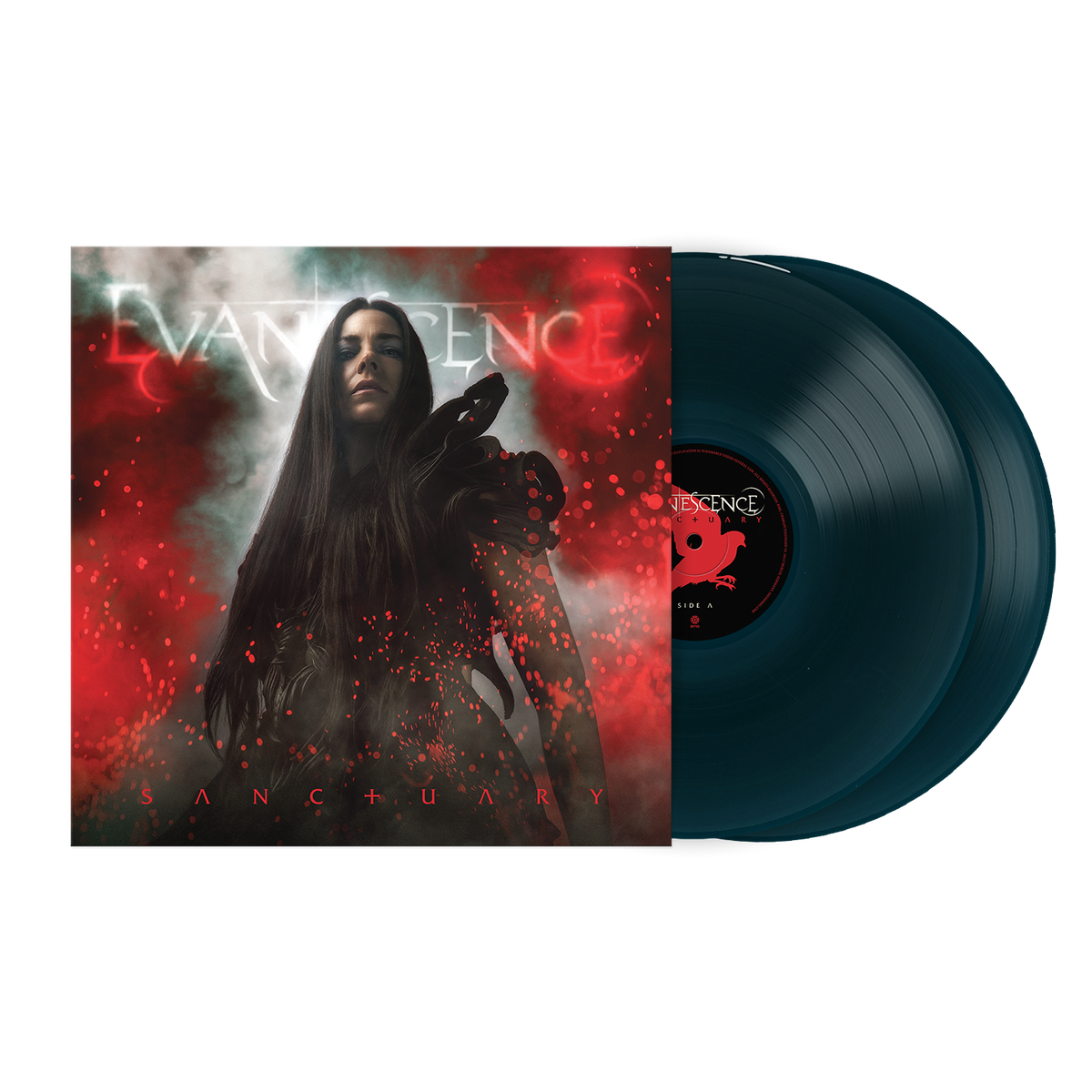 EVANESCENCE 'SANCTUARY' 2LP - EXCLUSIVE - LTD. 500 - DEEP SEA BLUE