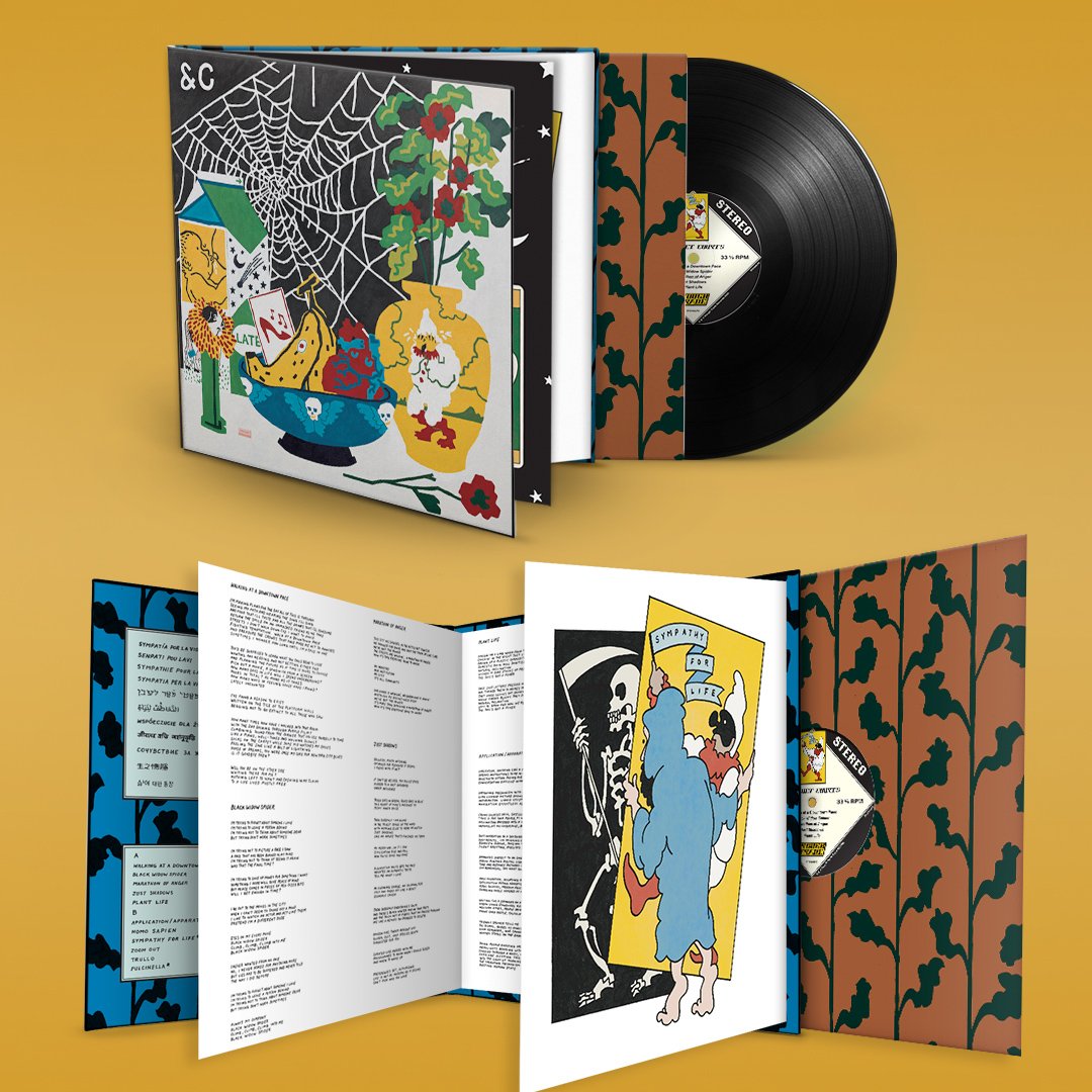PARQUET COURTS 'SYMPATHY FOR LIFE' LP - DELUXE