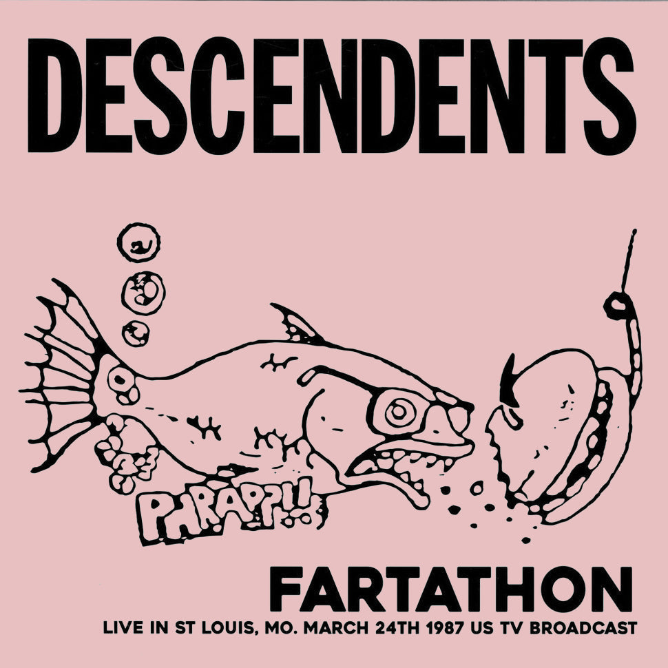 DESCENDENTS 'FARTATHON: LIVE IN ST. LOUIS 1987' LP - PINK  (Import)