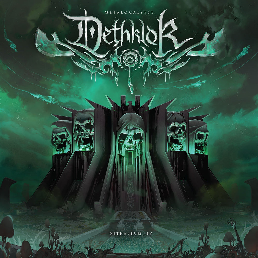 DETHKLOK 'DETHALBUM IV' LP - BLACK/CLEAR SMOKE