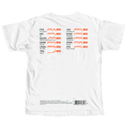DIIV 'ZIRP!' WHITE T-SHIRT