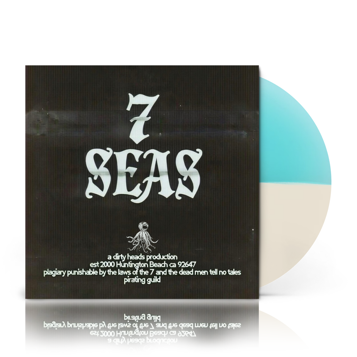 DIRTY HEADS '7 SEAS' LP - EXCLUSIVE - LTD. 500 - SHORELINE HALF/HALF