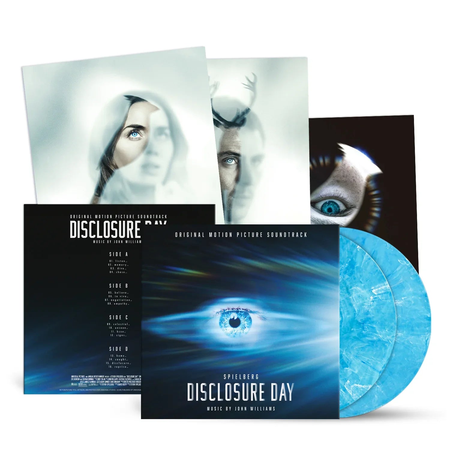 DISCLOSURE DAY SOUNDTRACK 2LP - BLUE IRIS