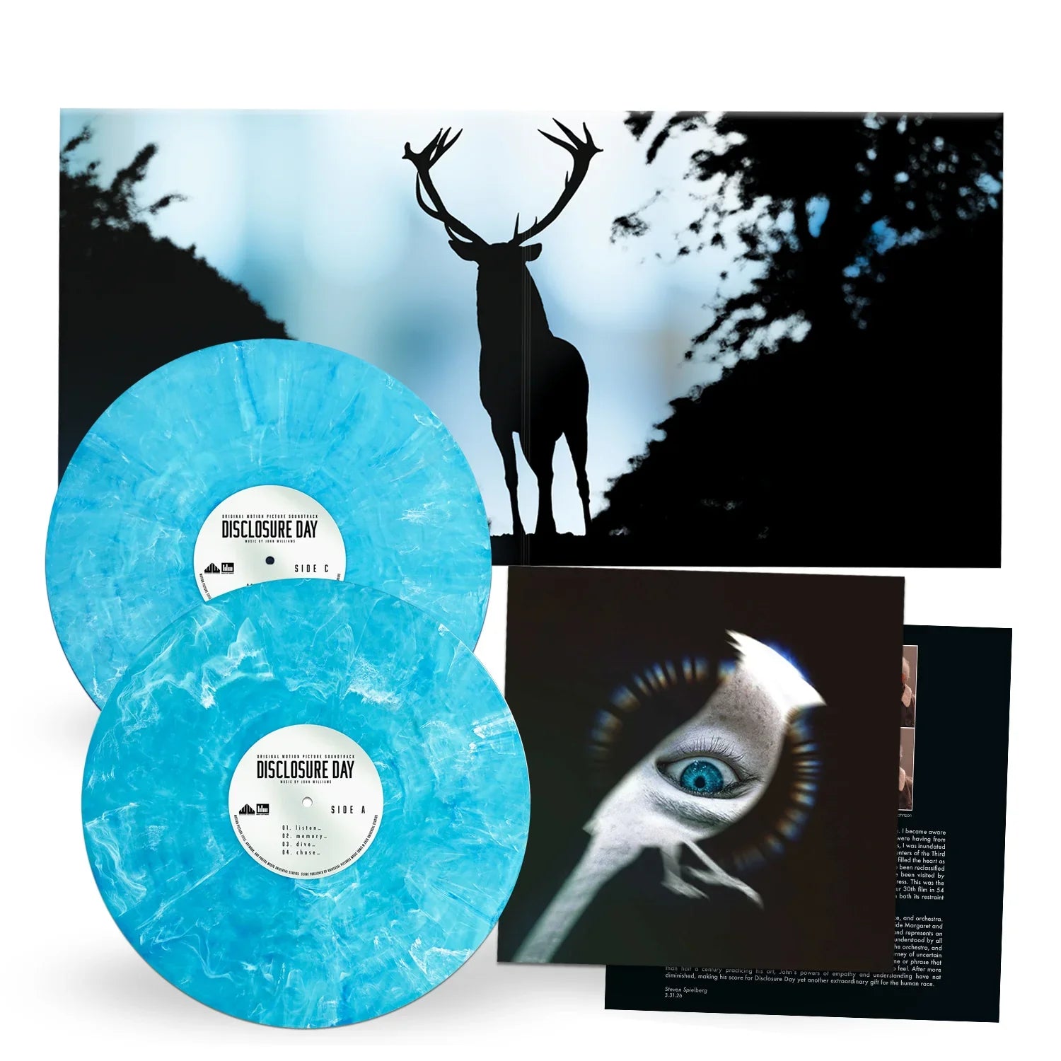 DISCLOSURE DAY SOUNDTRACK 2LP - BLUE IRIS
