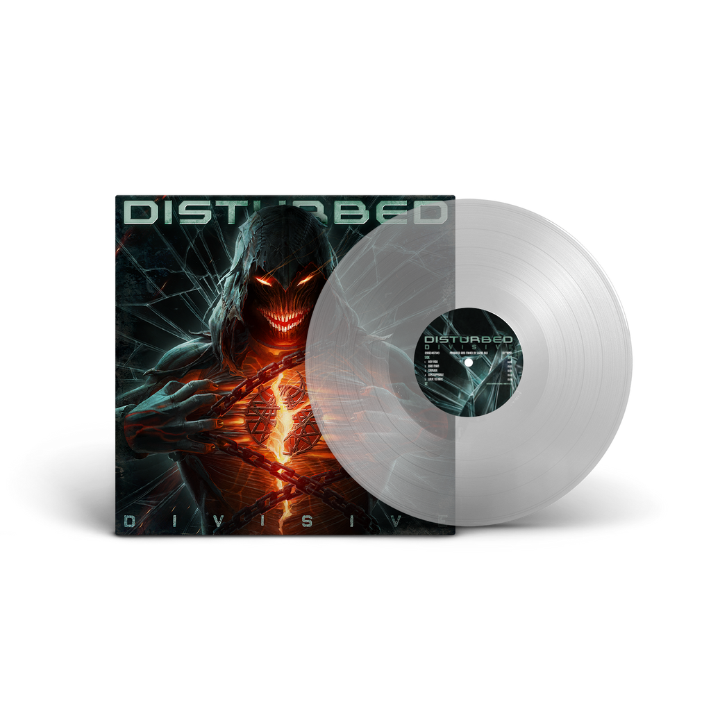 DISTURBED ‘DIVISIVE’ LP - LTD. - CLEAR + REVOLVER WINTER 2022 ISSUE