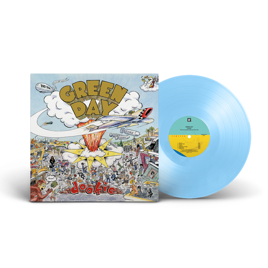 GREEN DAY 'DOOKIE' 30TH ANNIVERSARY LP - BABY BLUE