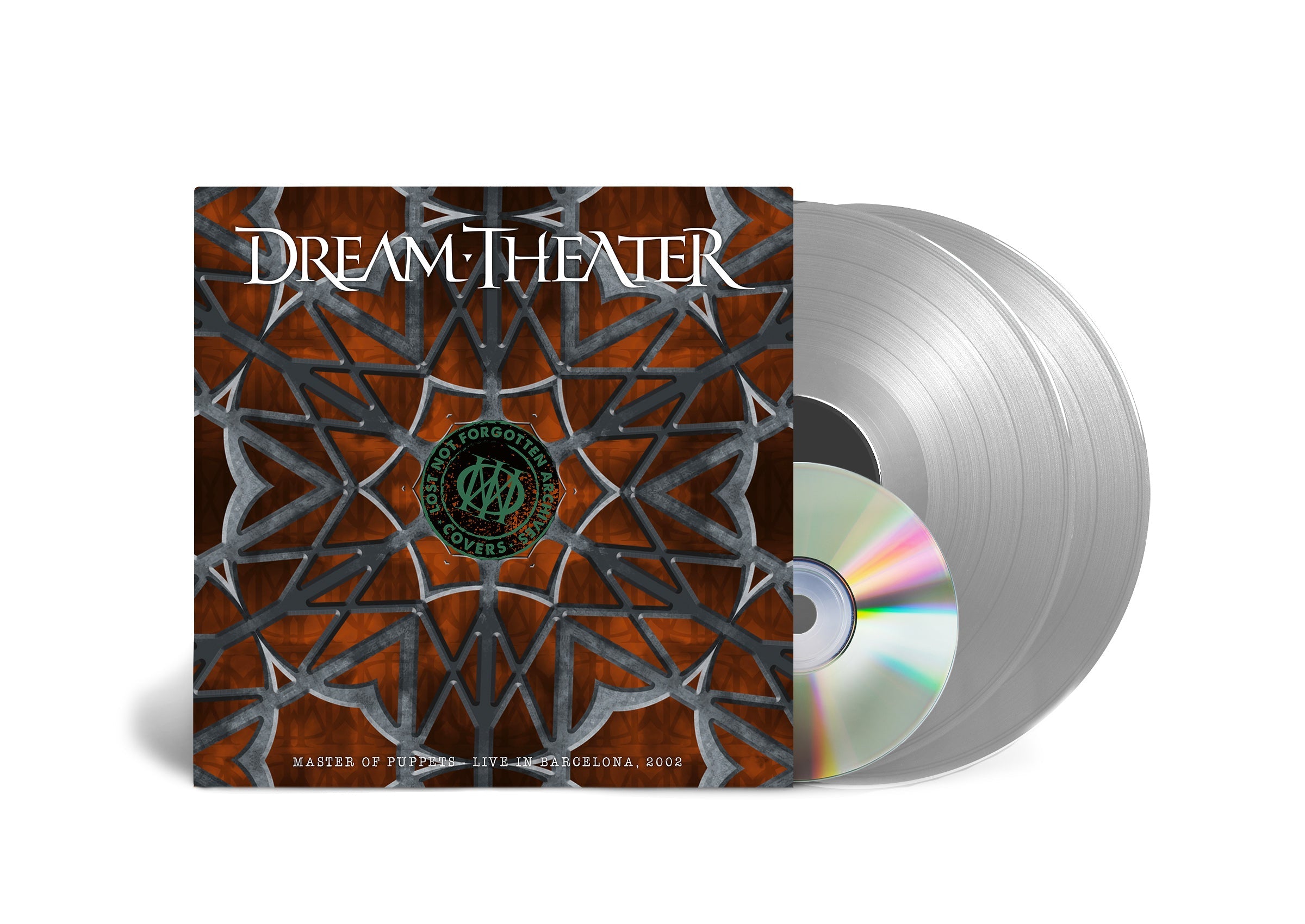 DREAM THEATER ‘MASTER OF PUPPETS - LIVE IN BARCELONA 2002’ 2LP + CD – EXCLUSIVE - LTD. 300 - SILVER