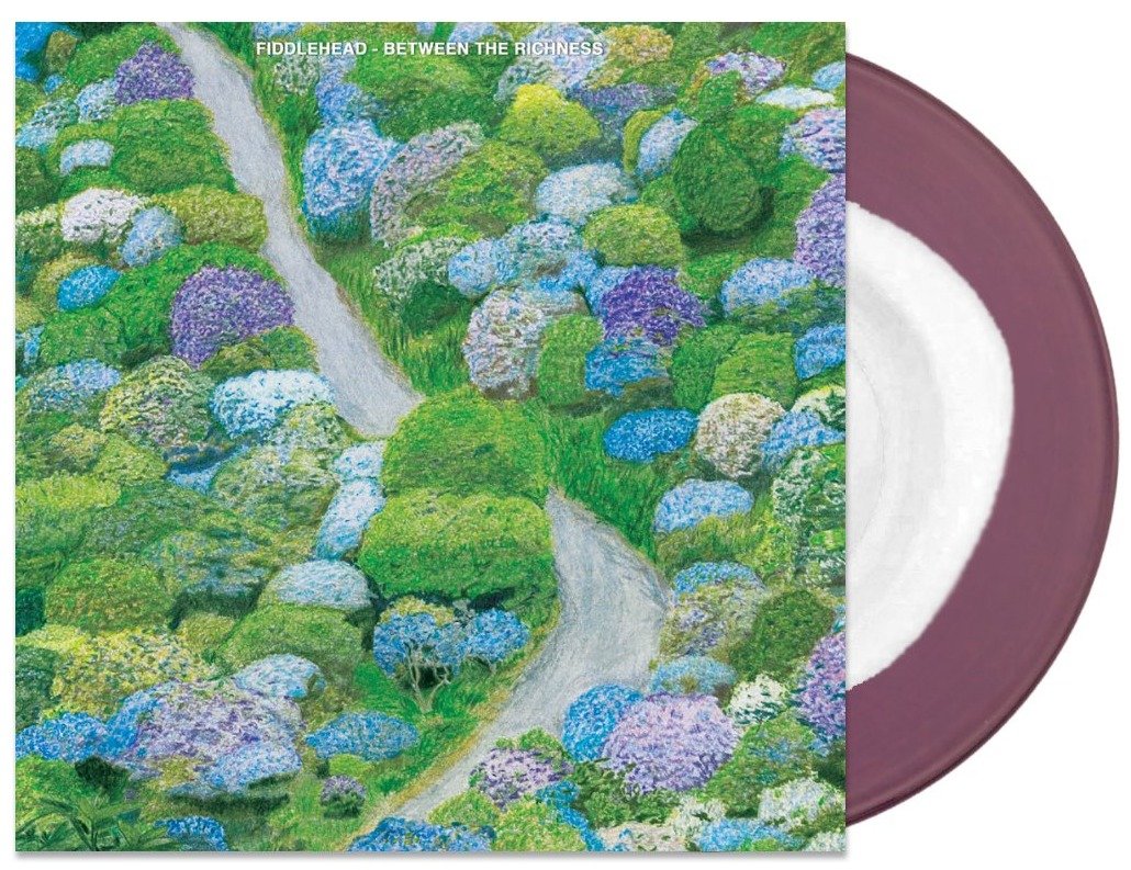 FIDDLEHEAD 'BETWEEN THE RICHNESS' LP WHITE/PURPLE
