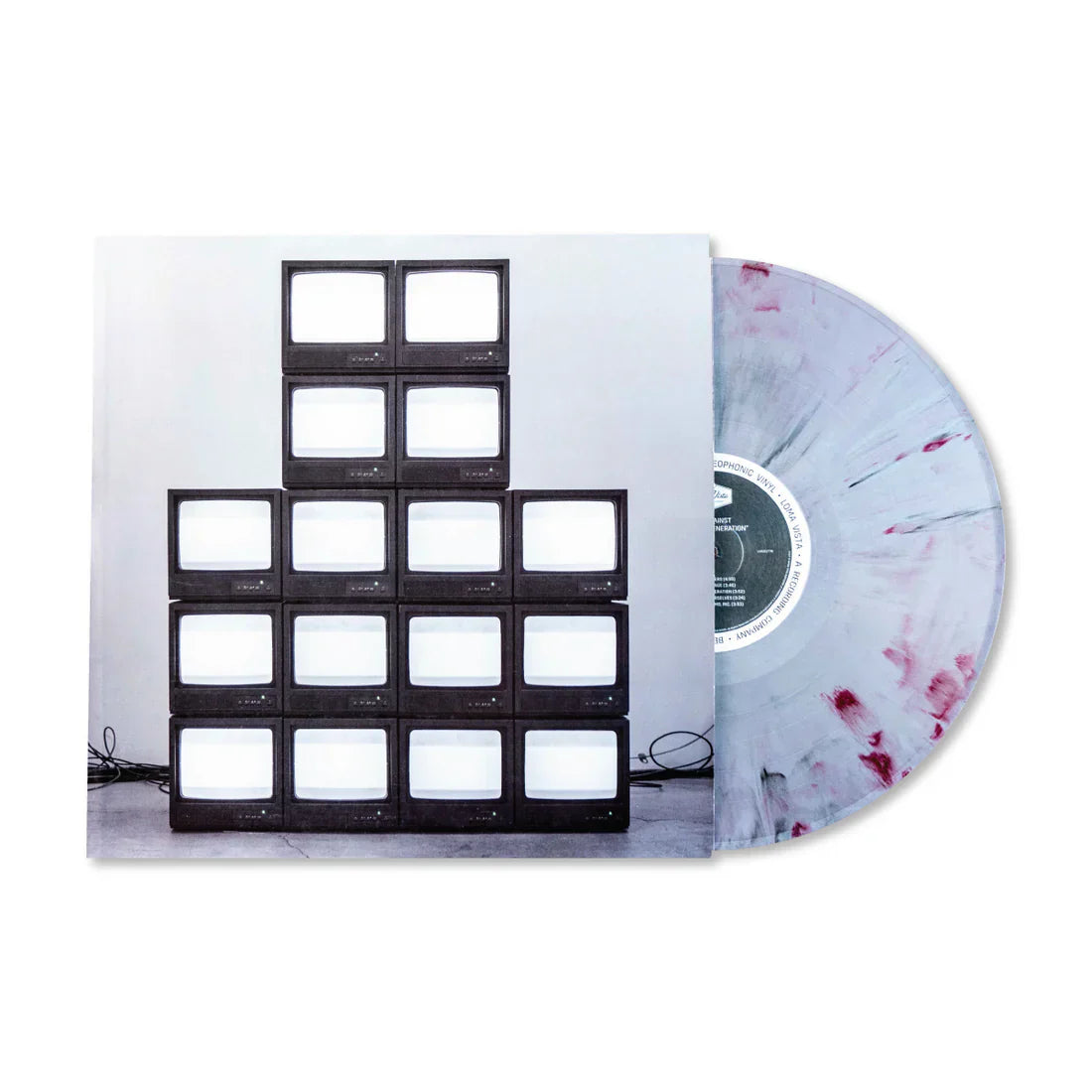 RISE AGAINST 'NOWHERE GENERATION' LP - SILVER/RED/SPLATTER