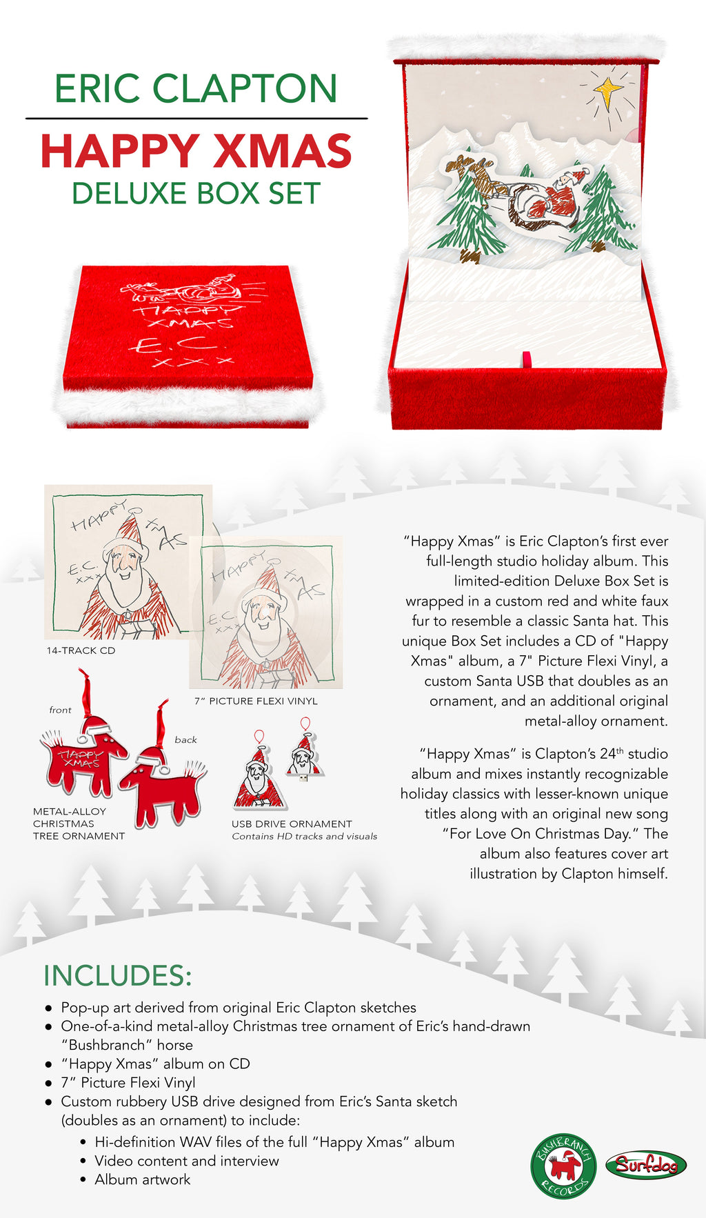 ERIC CLAPTON 'HAPPY XMAS' DELUXE BOX SET