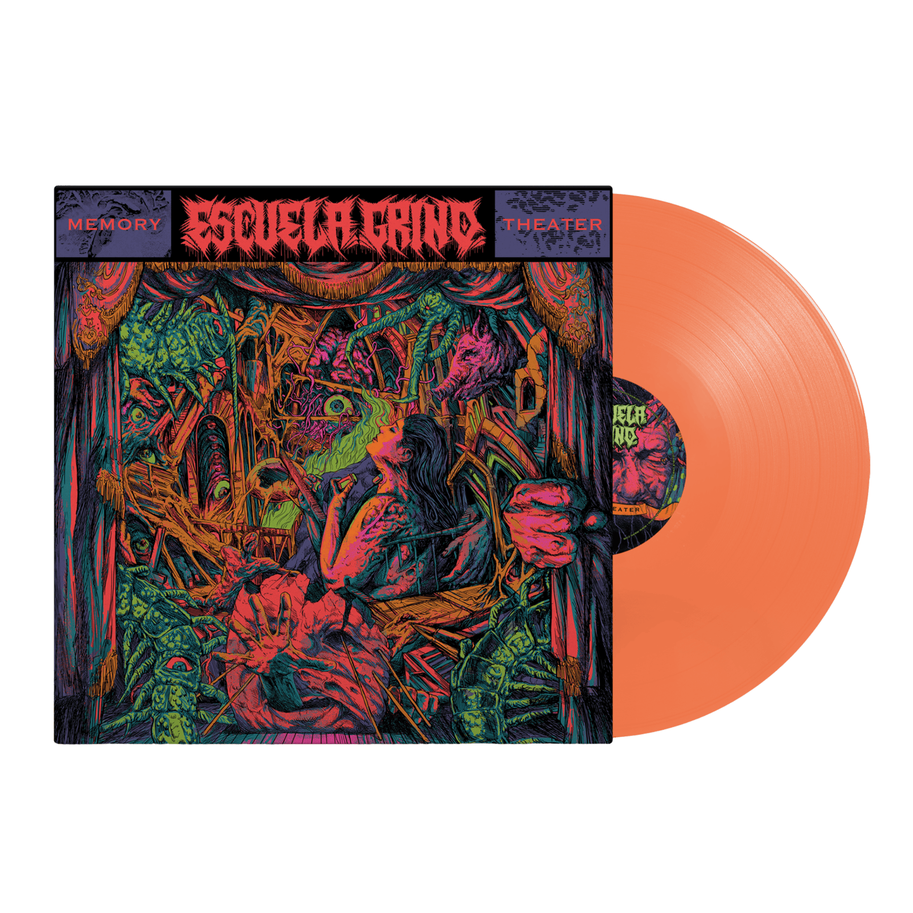 ESCUELA GRIND 'MEMORY THEATER' LP - ORANGE