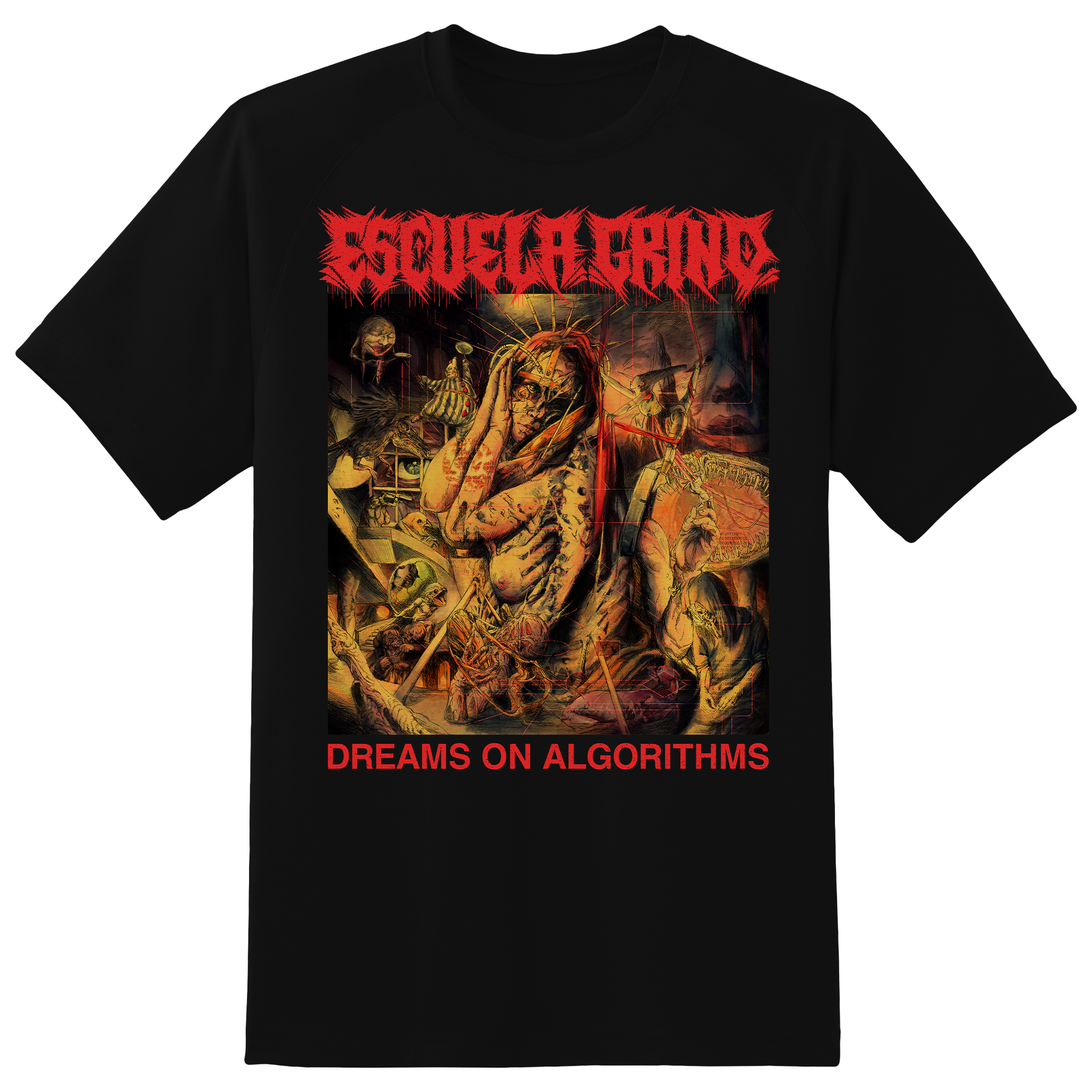 ESCUELA GRIND DREAMS ON ALGORITHMS T-SHIRT