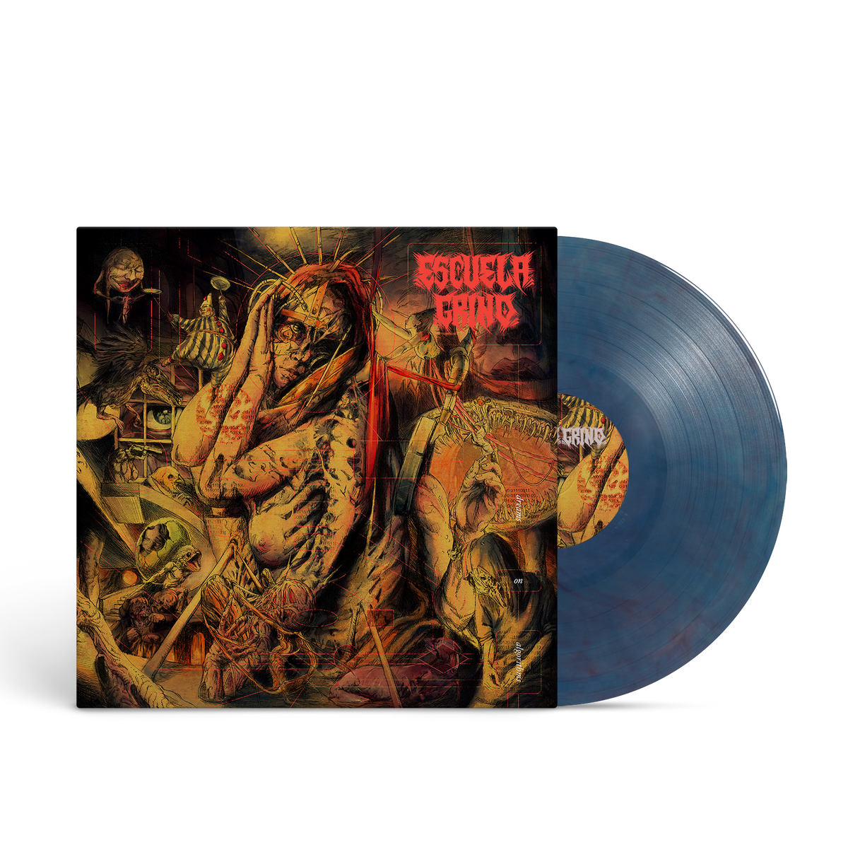 ESCUELA GRIND 'DREAMS ON ALGORITHMS' LP (Oil Vinyl)