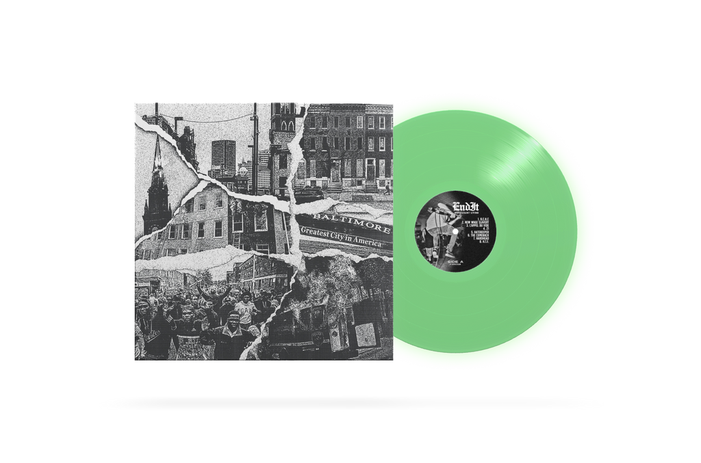 END IT ‘UNPLEASANT LIVING’ - LTD. 300 - GLOW IN THE DARK