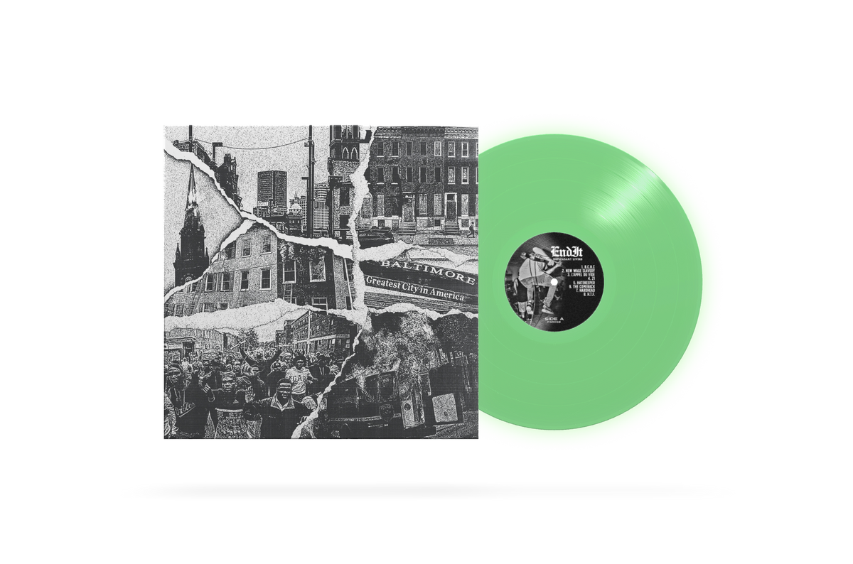 END IT ‘UNPLEASANT LIVING’ - LTD. 300 - GLOW IN THE DARK