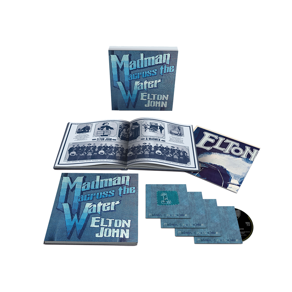 ELTON JOHN 'MADMAN ACROSS THE WATER' 50TH ANNIVERSARY SUPER DELUXE 3CD + BLU-RAY