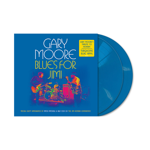 GARY MOORE 'BLUES FOR JIMI: LIVE IN LONDON' LP - BLUE