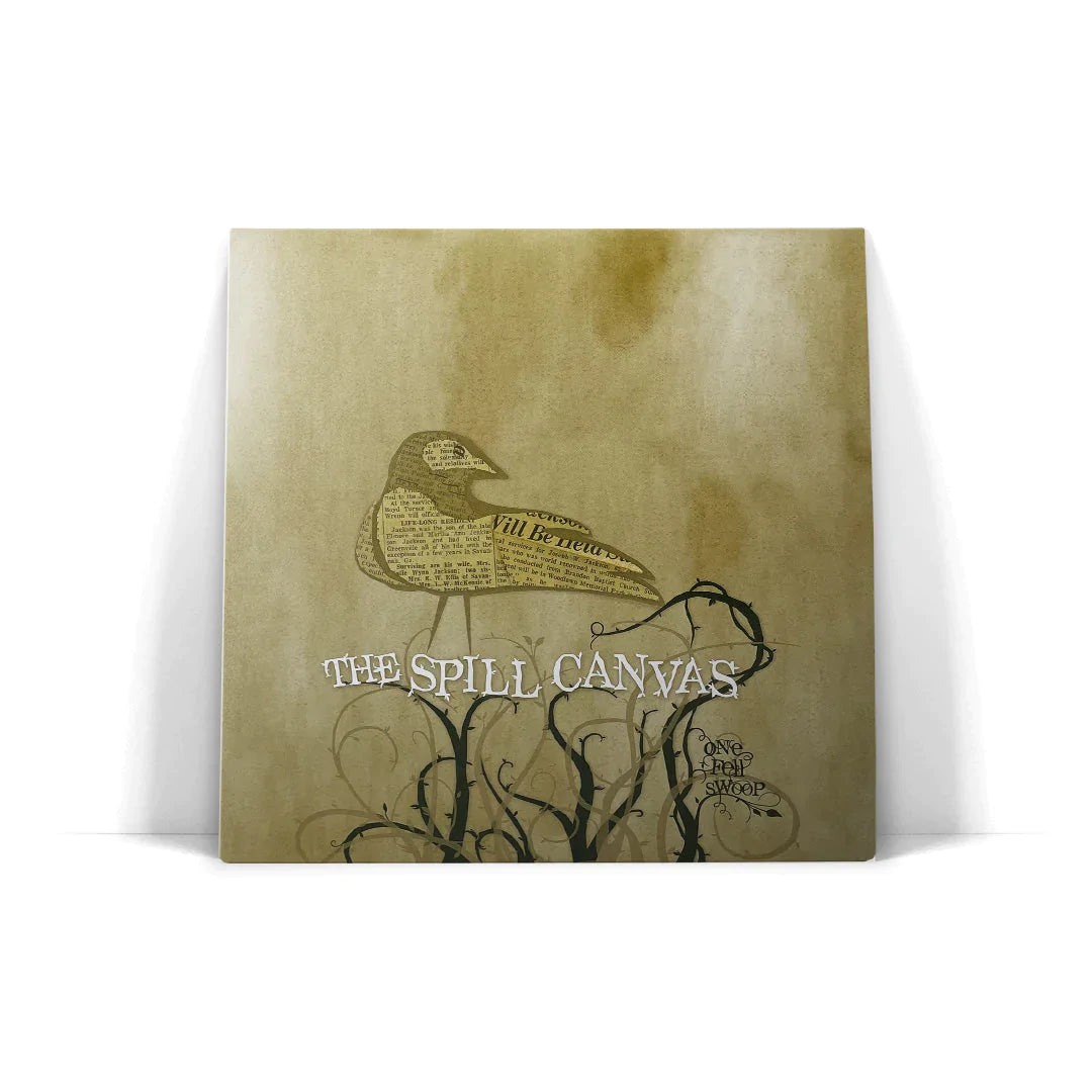 THE SPILL CANVAS ‘ONE FELL SWOOP’ 2LP - EXCLUSIVE - LTD. 200 - BEER/SWAMP GREEN/SPLATTER