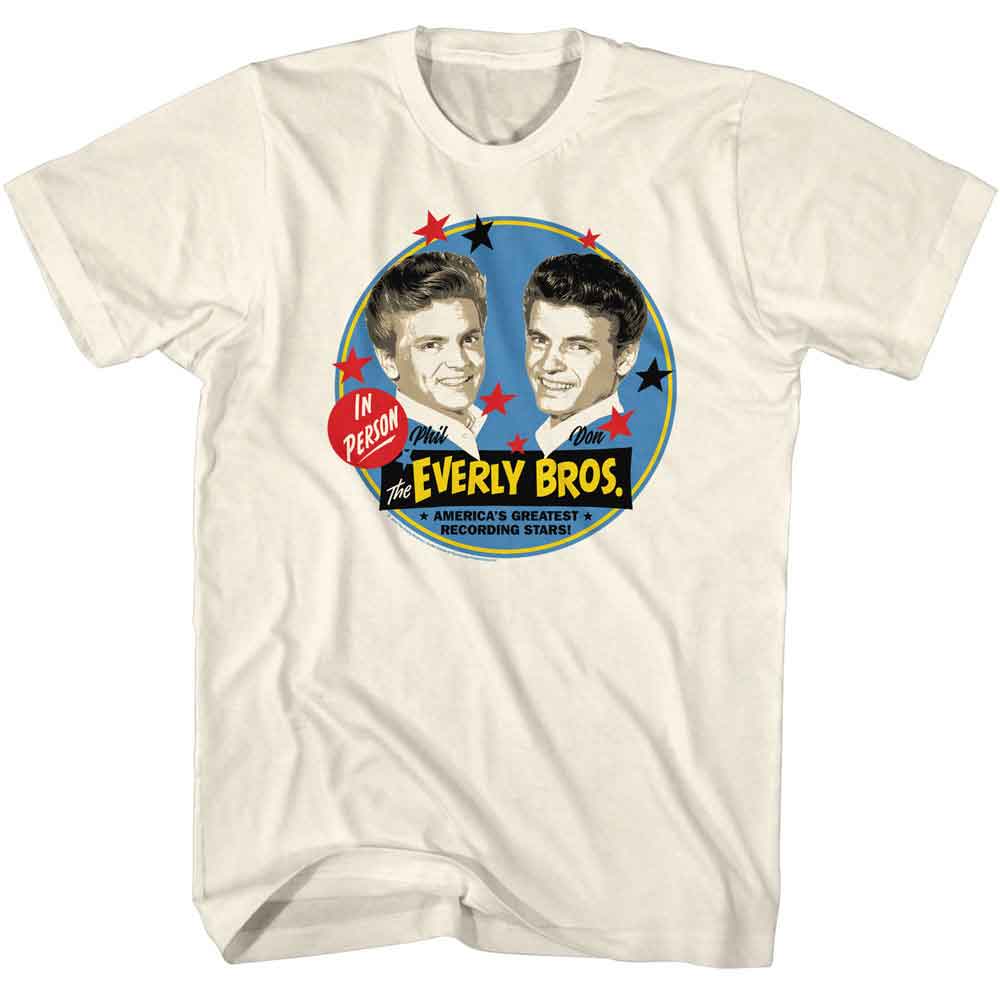 EVERLY BROTHERS - STAR CIRCLES SHIRT