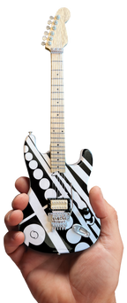 EDDIE VAN HALEN EVH'CIRCLES' MINI GUITAR REPLICA COLLECTIBLE - OFFICIALLY LICENSED