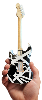 EDDIE VAN HALEN EVH'SHAPES' MINI GUITAR REPLICA COLLECTIBLE - OFFICIALLY LICENSED