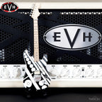 EDDIE VAN HALEN EVH'CIRCLES' MINI GUITAR REPLICA COLLECTIBLE - OFFICIALLY LICENSED