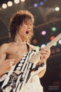EDDIE VAN HALEN EVH'CIRCLES' MINI GUITAR REPLICA COLLECTIBLE - OFFICIALLY LICENSED